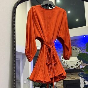 Red Dress Boutique Orange Mini Dress